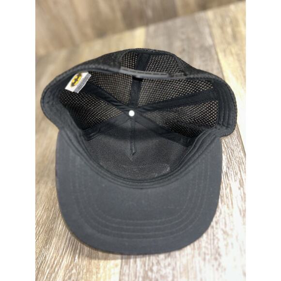 Batman Truckers Hat Cap Black Camo Chrome Bat Symbol Snapback Adjustable OSFM - Picture 7 of 9